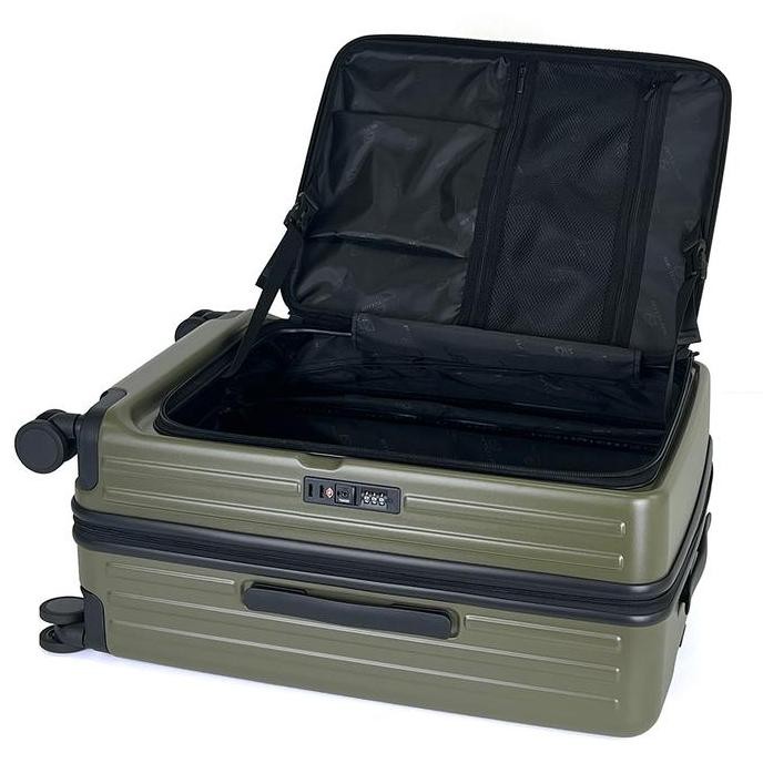 Koper Hardcase Pc Navy Club Emerald - 4 Roda Putar Tsa Lock - Size 29 Inch