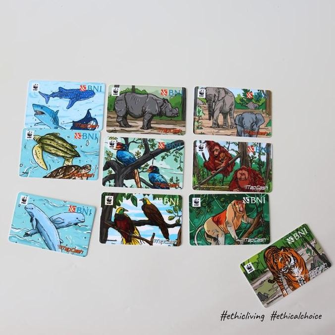 Wwf Official Store - Tap Cash Bni Uang Elektronik Kartu E-Toll Kartu Tol