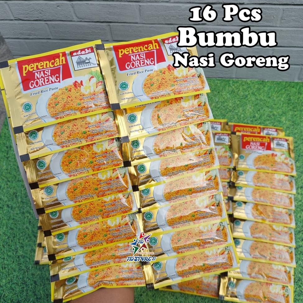 

16 Pcs Bumbu Nasi Goreng N Adabi 30 Gram