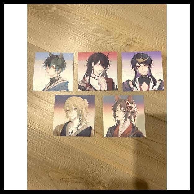 LUXIEM PHOTOCARD ALL CHARACTER MYSTA VOX IKE LUCA SHU VER. SAKURA| LUXIEM| LUXIEM POSTCARD| LUXIEM P