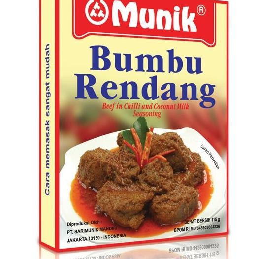 

Munik Bumbu Rendang 115 Gr