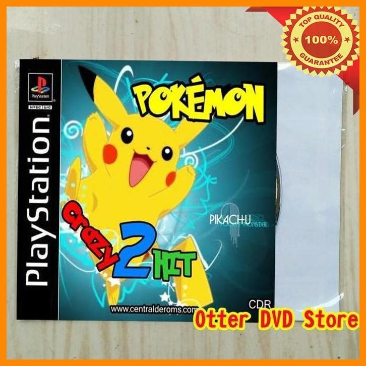 [TPS] KASET CD GAME PS1 PS 1 POKEMON - CRAZY HIT 2