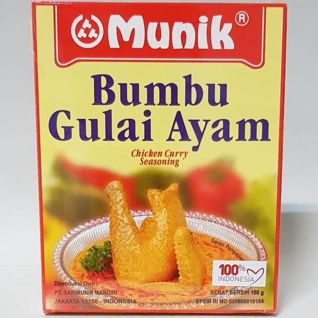 

Munik Bumbu Gulai Ayam 100 Gr
