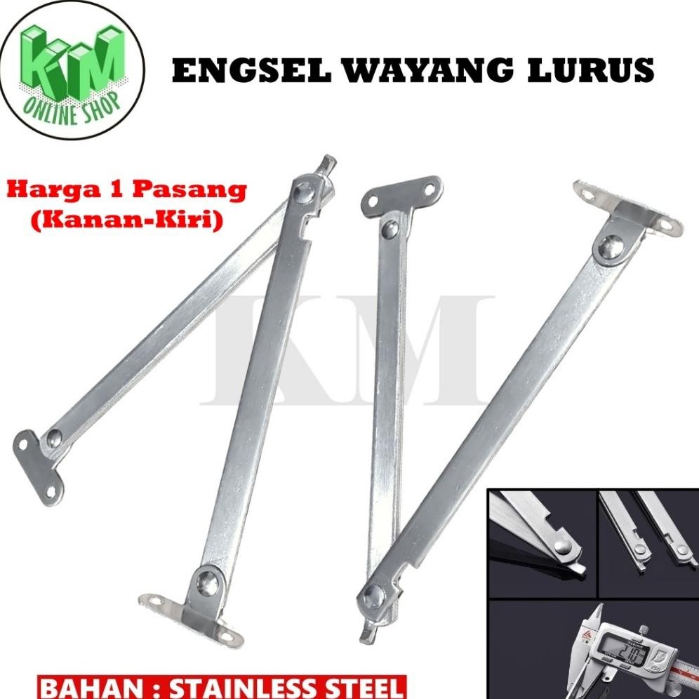 Engsel yang Lurus / Engsel Salon / Engsel Sikutan Stainless / Engsel Lipat Jendela / Engsel Sikutan 
