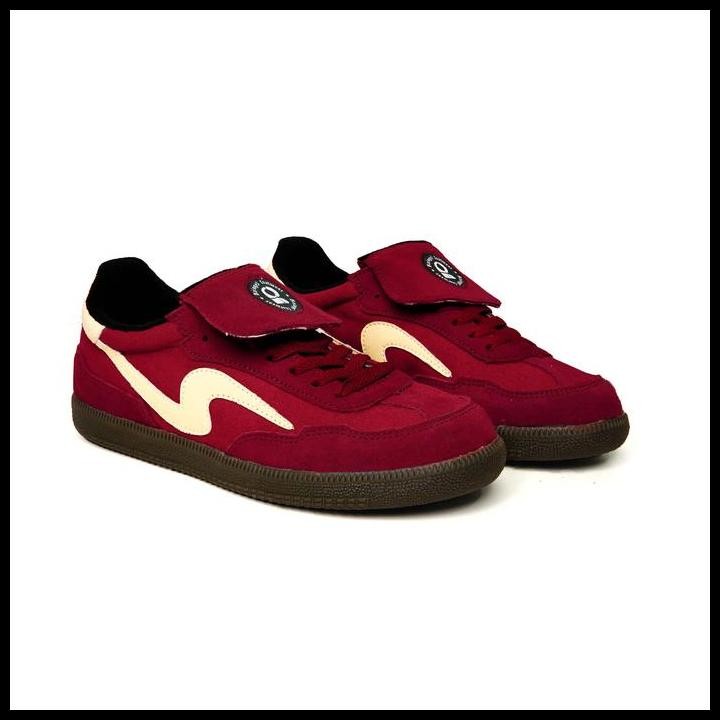 Raingel - Sepatu Lokal - Umbrela- Maroon Original Best Seller