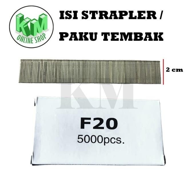 

Isi Paku tembak F20 Isi Air Nailer F20