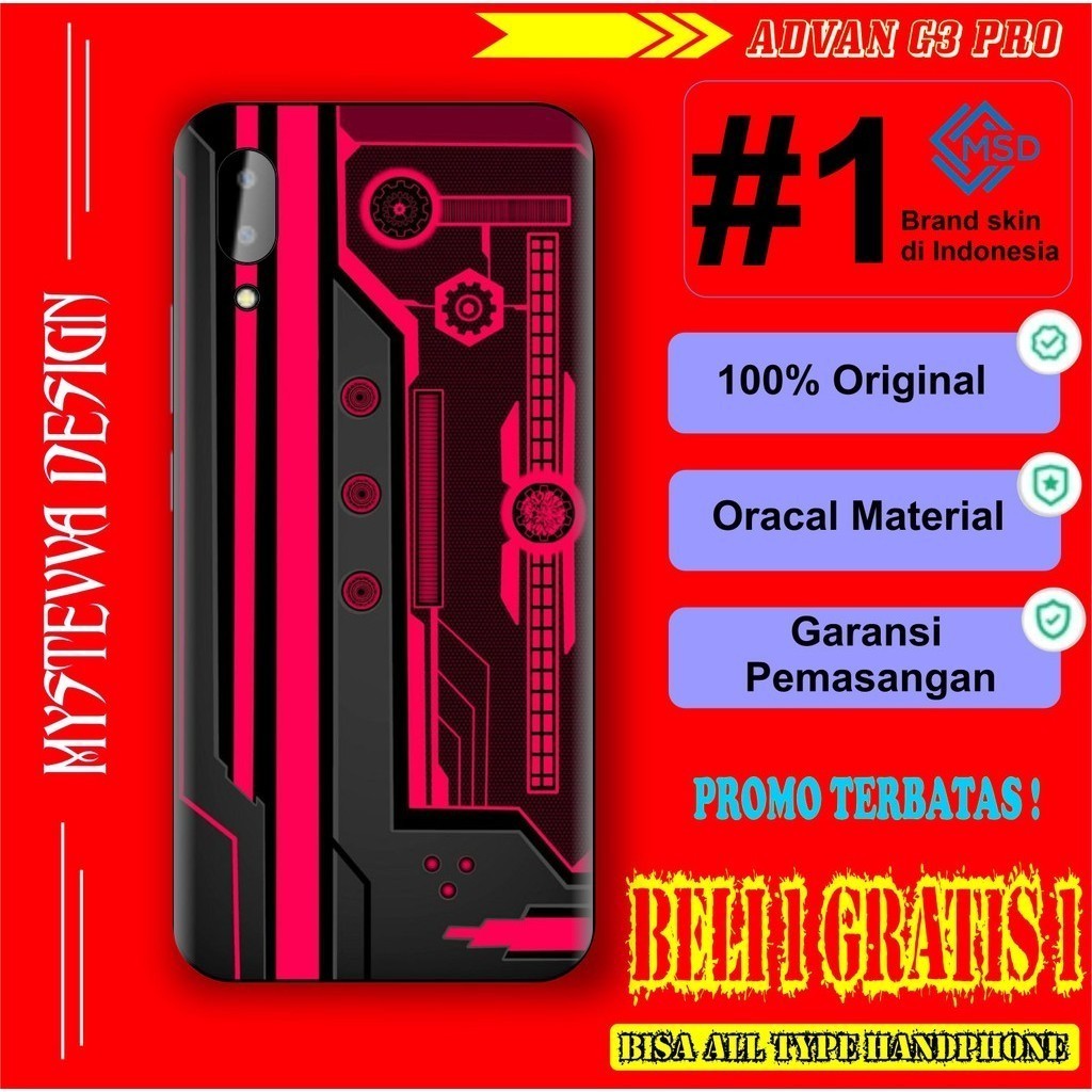 

Terlaris Presisi Casing Advan G3 Pro Promo 1 Casing/Stiker Panel Vynil Bisa Custom Dan COD