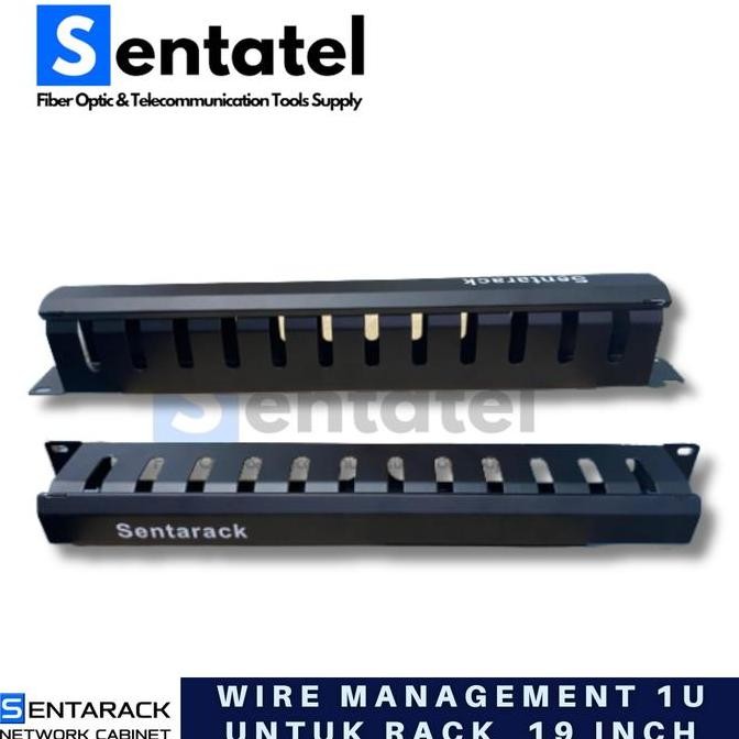 

les Sentarack - Wiring Management/Wire Management 1U Horizontal 19
