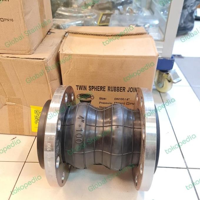 Flexible Joint Rubber Jis 10K Onda 2"/Rubber Joint Flexible Onda Kode 8871