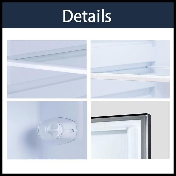 Changhong Kulkas 2 Pintu 180L Black Crf-238 Terlaris