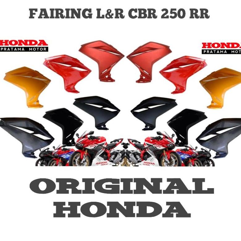 FAIRING KANAN OR KIRI CBR250RR, TEBENG SAYAP CBR250RR BODY CBR 250 RR , FAIRING CBR 250 RR ORIGINAL 