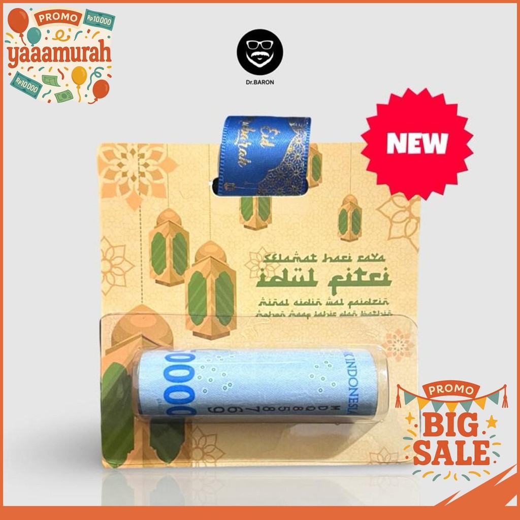 

DR.BARON AMPLOP THR LEBARAN IDUL FITRI MIKA SQUARE UNIK
