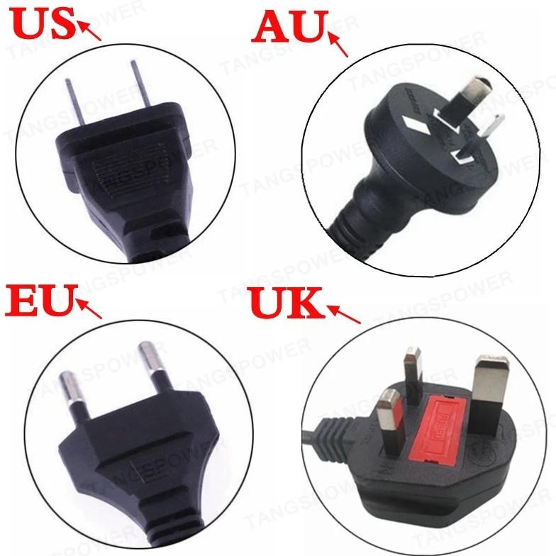 42V 3A Electric Scooter Battery Charger For 36V Lithium Battery Electric Bike Charger with 3-Pin/4-P