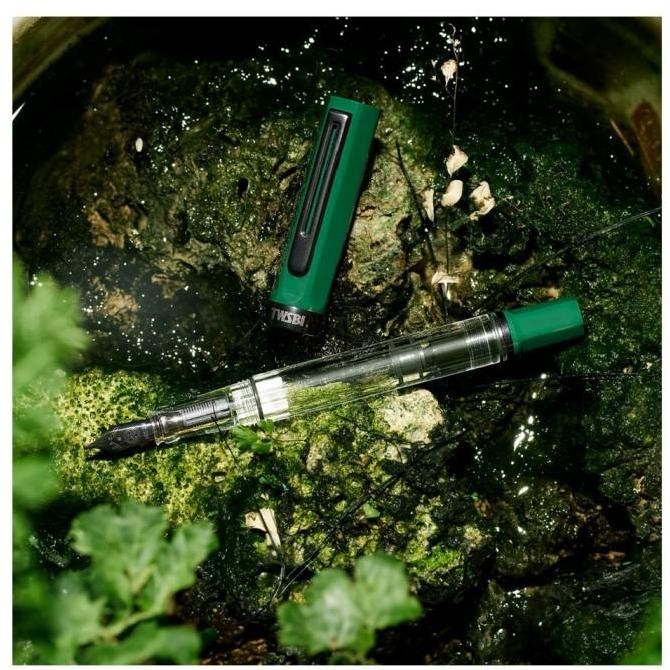 TWSBI ECO Irish Green with Onyx Fountain Pen TWSBI Kualitas Original