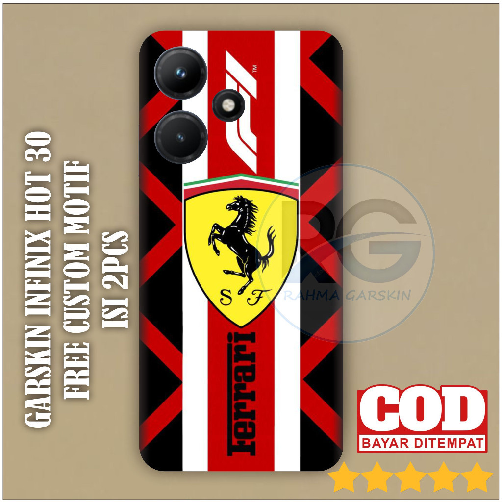 

Terlaris Presisi Infinix Hot 30 Casing/Stiker Panel Vynil Bisa Custom Dan COD