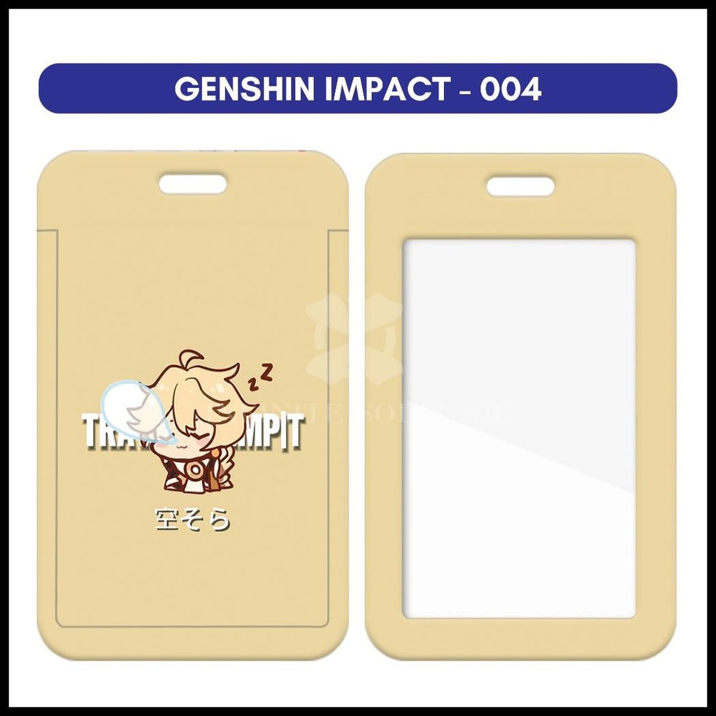 

(N009) NAMETAG GENSHIN IMPACT TANPA TALI / CARD HOLDER YUAN SHEN / ID CARD GENSHIN IMPACT / TEMPAT KARTU