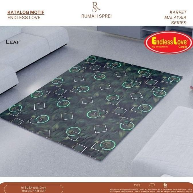 Grosir Karpet Busa Malaysia - Endless Love - Besar - 150 X 190