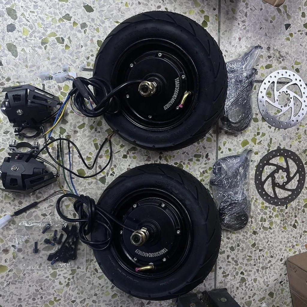 High Speed 2800W 3000W 4000W 5000Watts Electric Scooter Brushless Motor 11Inch 13Inch 14Inch Tbk