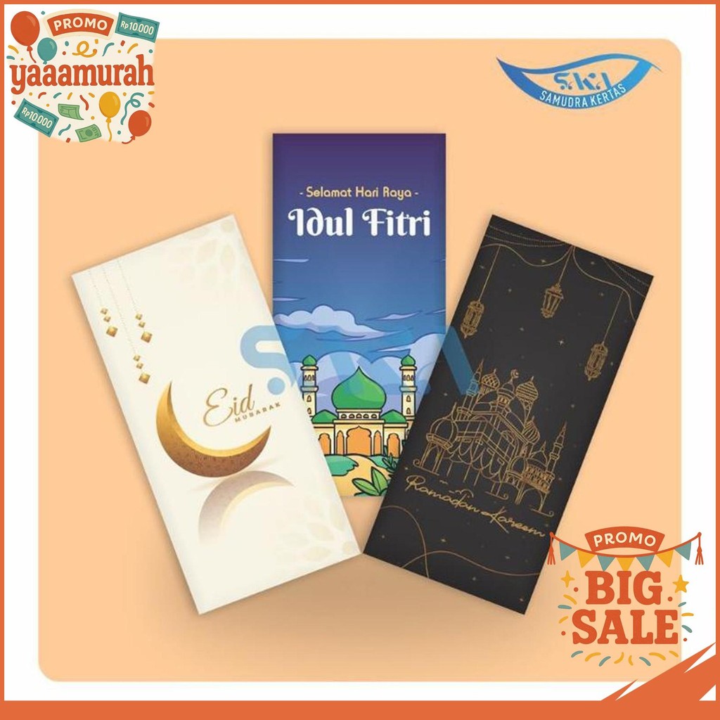 

ISI 10 PCS AMPLOP PANJANG LEBARAN 2025 / AMPLOP AESTHETIC/ AMPLOP PREMIUM