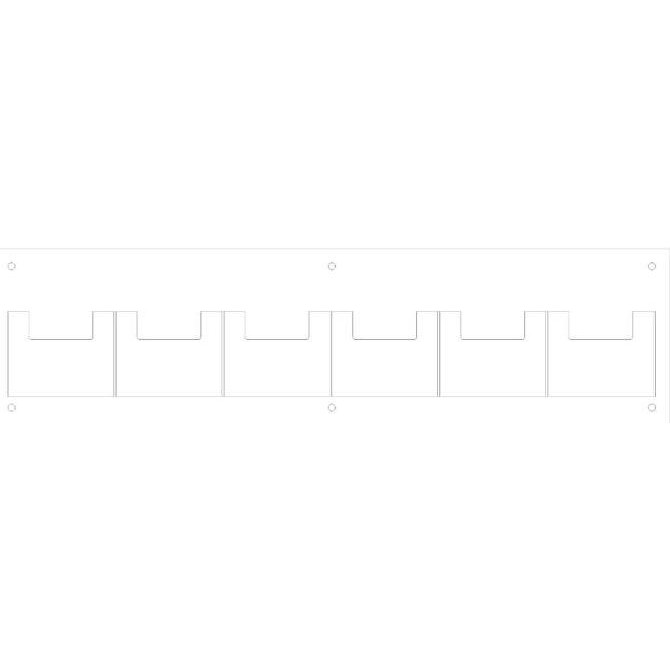 

Akrilik tempat Brosur Custom Kualitas Original