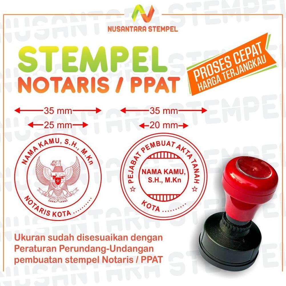 

NEW!!! Cetak Stempel Notaris Stamp PPAT