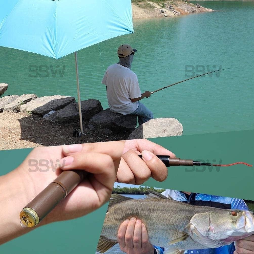 Termurah [Riaureel] Joran Pancing 3.6M/5.4M Tegek Ringan Kuat Joran Pancing Tegek Carbon Super Ringa