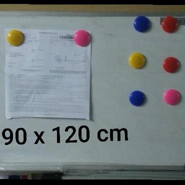 

whiteboard magnetik 90 x 120 gantung Kualitas Original