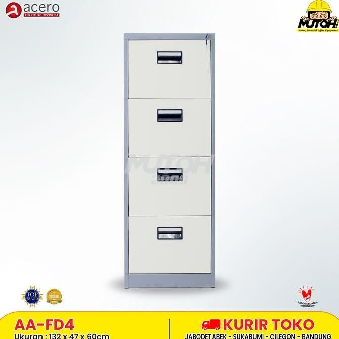 

FILLING CABINET 4 LACI ACERO AA-FD4 4 Laci Kualitas Original