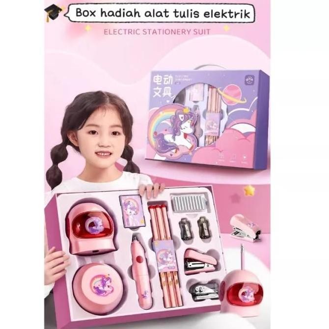 

Alat tulis Sekolah Otomatis Preschool TK SD full set Premium Kado new Kualitas Original
