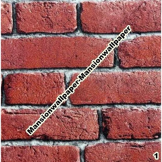 Wallpaper Dinding Batu Bata 3D