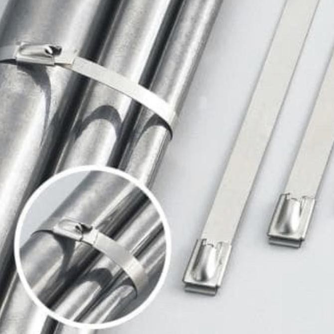 

Cable Ties - Kabel Tis Stainless 4.6 x 1000 mm 100 cm - 100pcs Kualitas Original