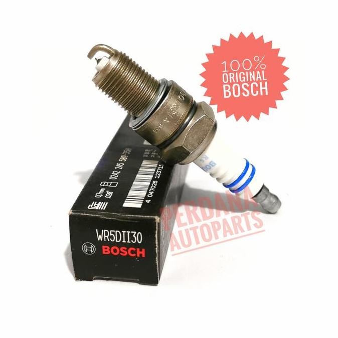 Busi Kawasaki Ninja 150R 150RR Asli Orinal BOSCH Double Iridium
