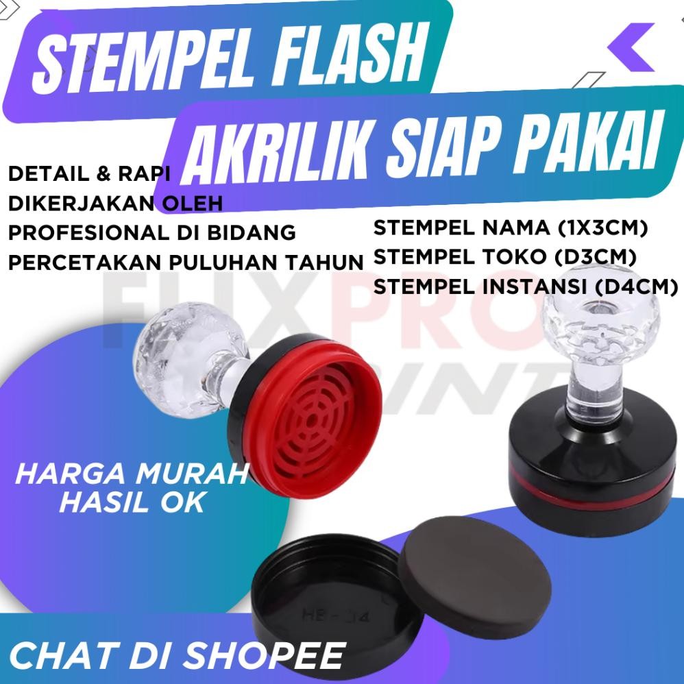

NEW!!! STEMPEL AKRILIK SIAP PAKAI / STEMPEL INSTANSI / STEMPEL TOKO / STEMPEL NAMA / STEMPEL LOGO / STEMPEL CUSTOM / STEMPEL LUNAS