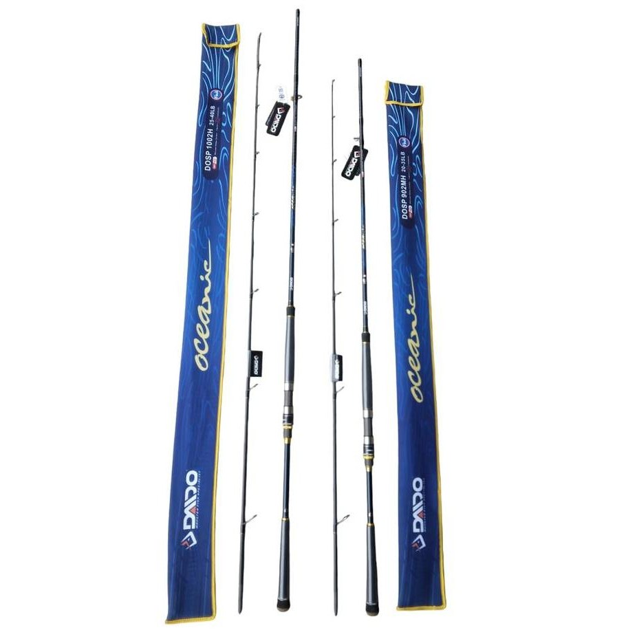 

Terlaris Daido Oceanic Pro Series Fuji Joran Pancing Laut Carbon