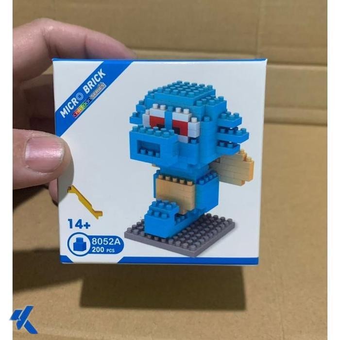 PROMO MURAH MAINAN BALOK POKEMON HORSEA FIGURE PUZZLE BALOK SUSUN PUZZLE