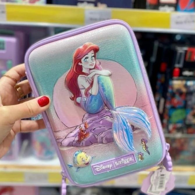 

Smiggle Pencil Case Hard Top Ariel/ tempat pensil anak/ kado Smiggle Kualitas Original