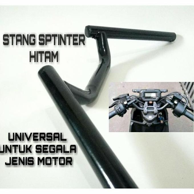 Promo stang sprinter pendek Crome&Hitam/Stang SPRINTER MURAH /stang Sprinter COD