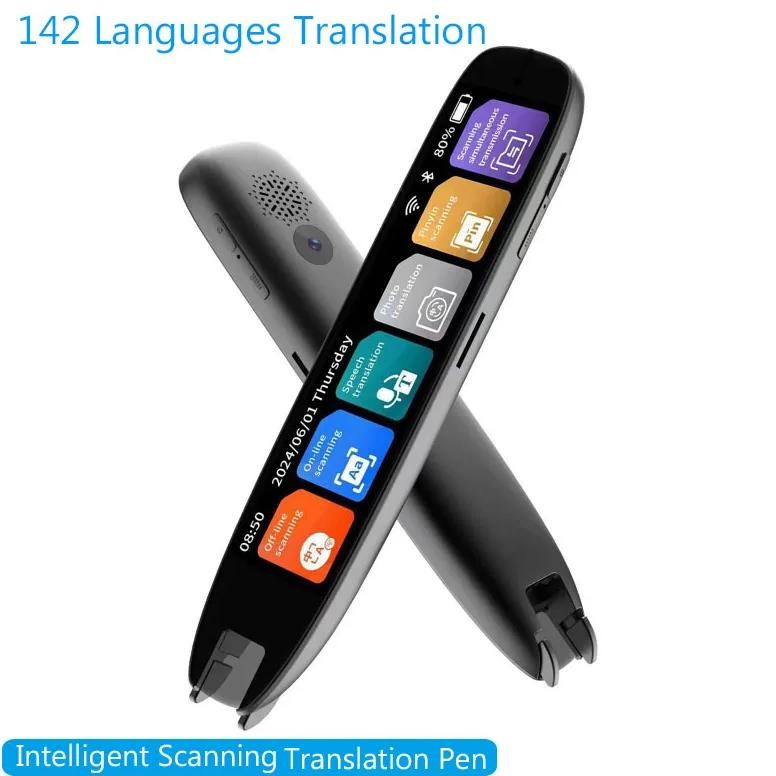 

3.7'' Touchscreen Intelligent Scanning Translation Pen 5 Million Pixel Camera Translator 142 Language Translation Scan Reader