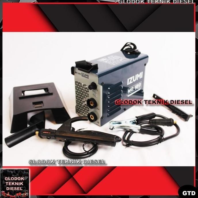 

Terlaris Izumi Mesin Las Max Mma Mo 120 A 900 Watt Trafo Las Igbt Mmai Mo120
