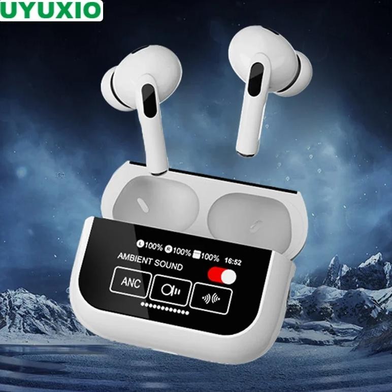 

UYUXIO Noise Cancelling AI Language Translator Earbuds 144 Languages Translator Device and Accents 8 Offline Language Earphones