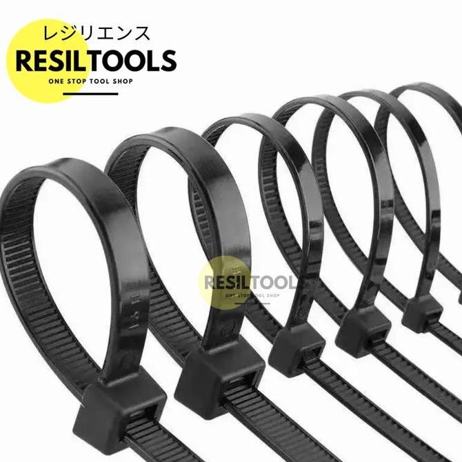 

100 buah Kabel Tis Nylon 9 mm x 90 cm Anti UV Pengikat Ties Outdoor Kualitas Original