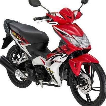 Cover Full body halus kap Depan Honda Blade Lama 110 warna merah Kualitas Original