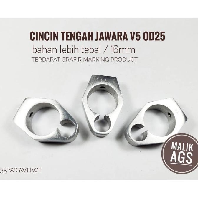 Promo Readt Stok Cincin Tengah Jawara V5 Od25 COD