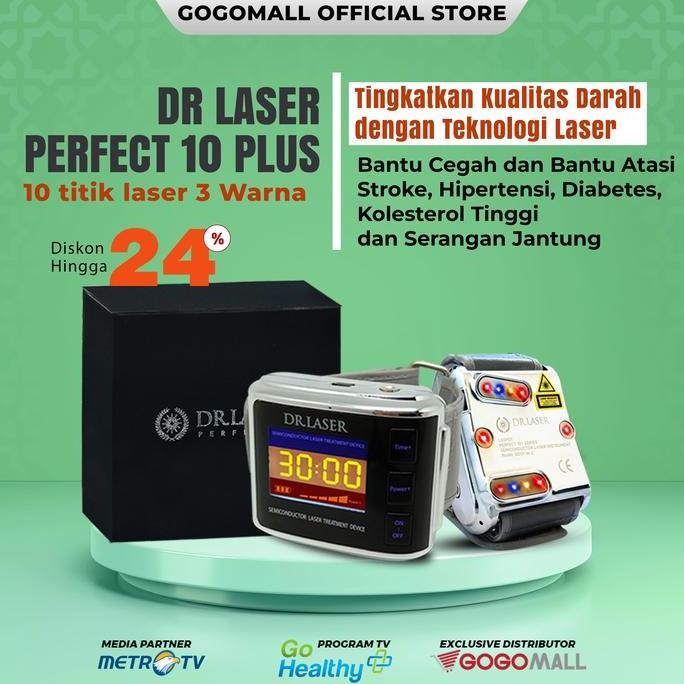 Dr Laser Perfect 10 Plus Terapi Laser Melancarkan Sirkulasi Darah