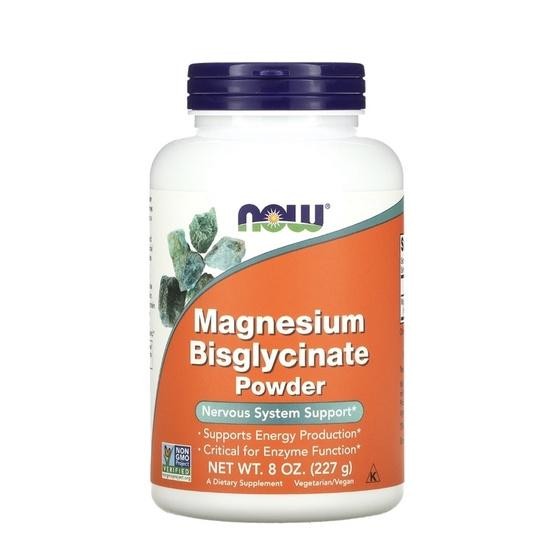

Now Foods Magnesium Bisglycinate Powder 227 Gram