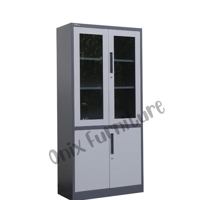 

Vip Star - VS 203 Lemari Arsip Besi Kaca / Filling Cabinet Kualitas Original