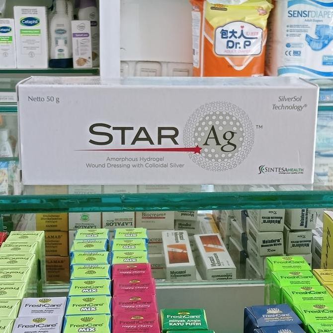 STAR AG GEL 50 GRAM ( PUTIH ) Kualitas Original