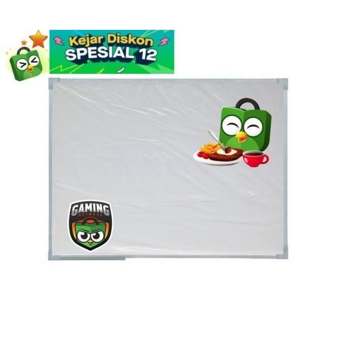 

Whiteboard 120x240 cm Non Magnetik + Ongkir Kualitas Original