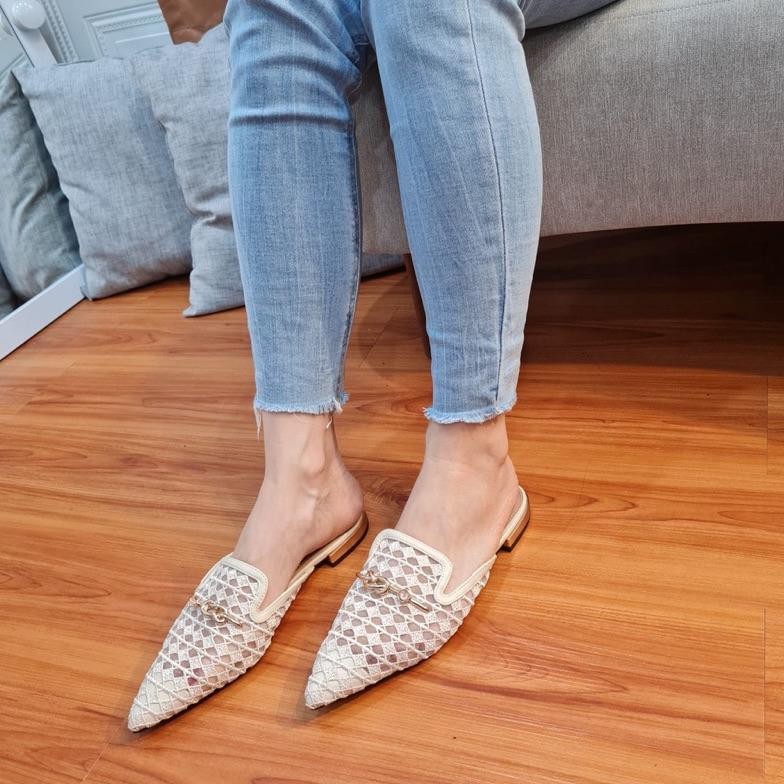 Sandal Flat Mules Wanita Pedro Sepatu Flat Wanita Sepatu Branded Sepatu Wanita Import Flat Shoes Ped