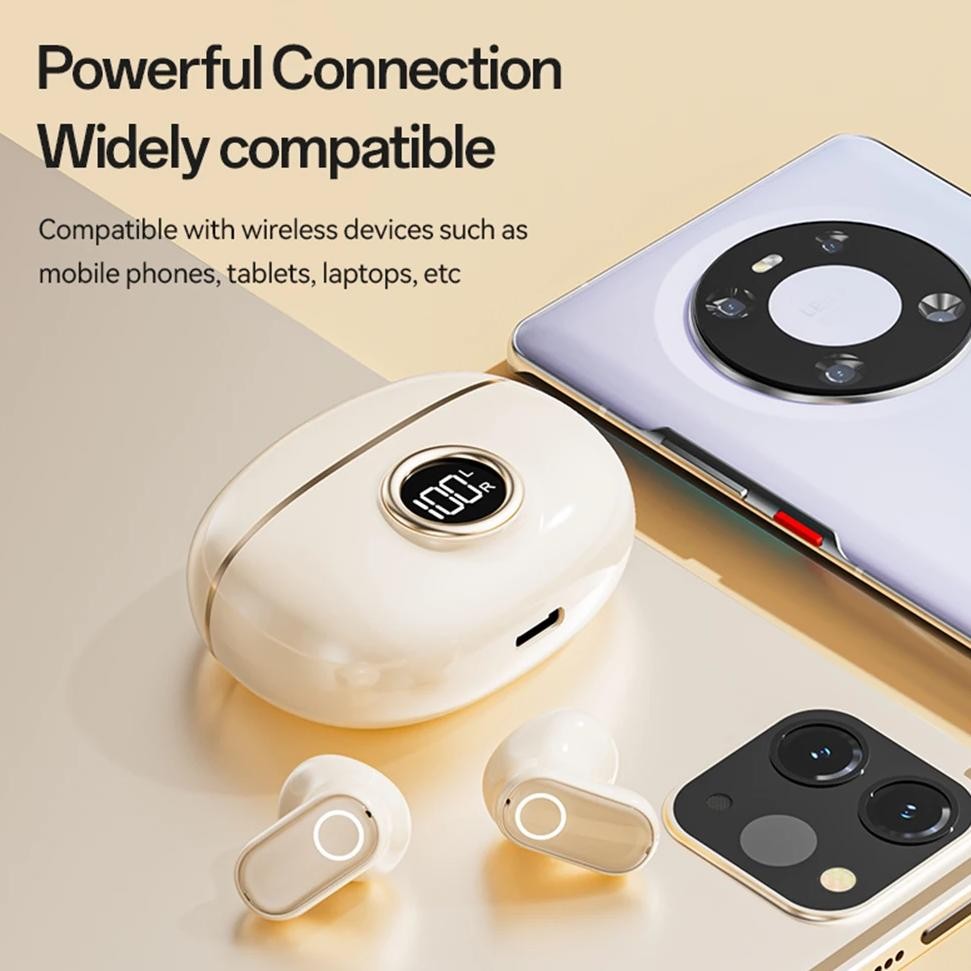

144 Languages Translator Earbuds Bluetooth-Compatible 5.4 AI Translation Earphone Translator Device for Travel Business Learning